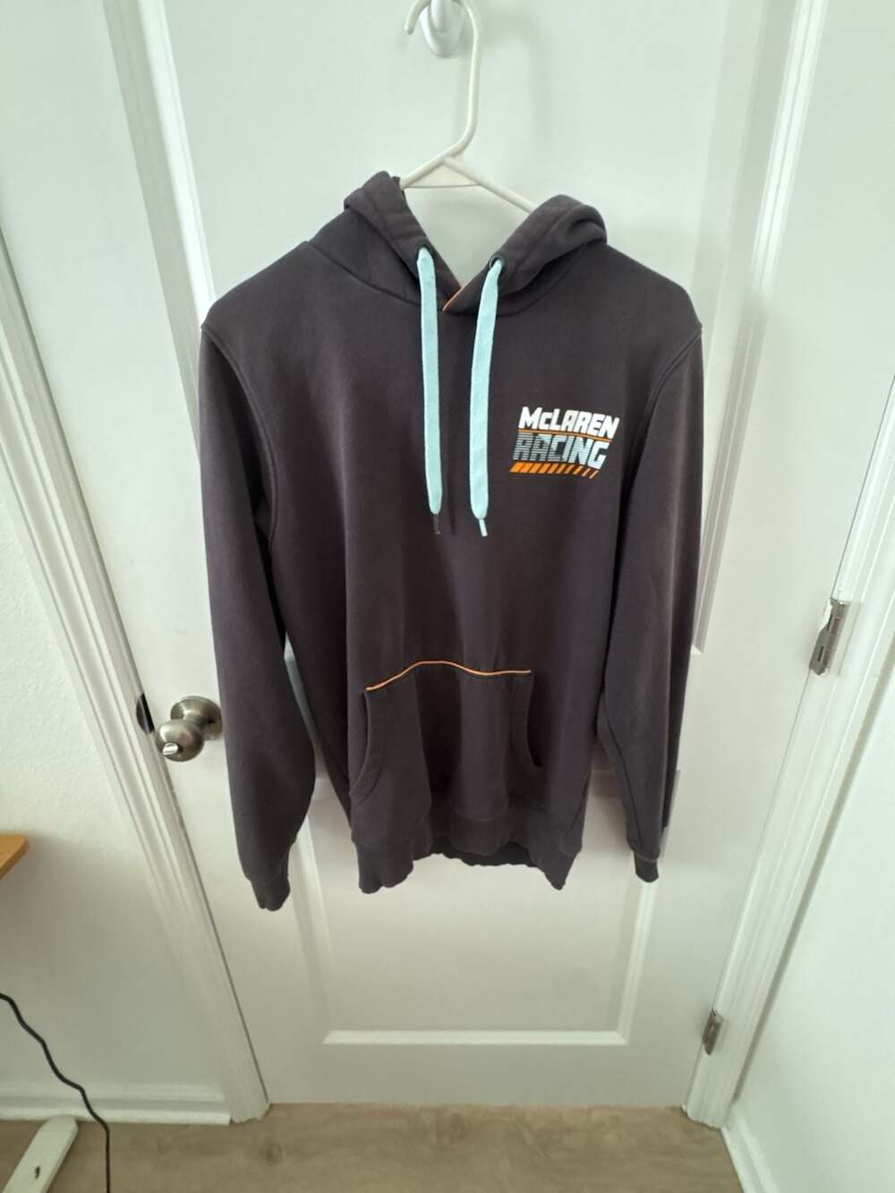 McLaren Racing Gulf Graphic Hoodie Anthracite Size S